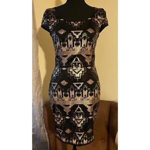 VTG Sequin Deco Dress